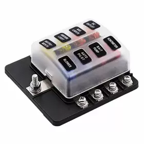 550715103911 MOTORSHOP168 Blade Led Fuse Box Block Holder Ato #3