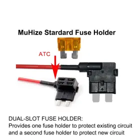 312716380323 MUHIZE Fuse Taps Car Inline Holder Addacircuit #2