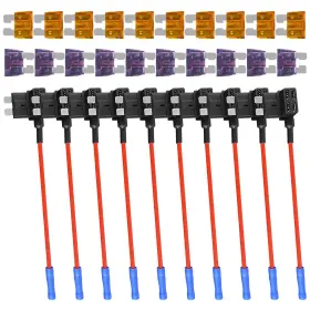 312716380323 MUHIZE Fuse Taps Car Inline Holder Addacircuit