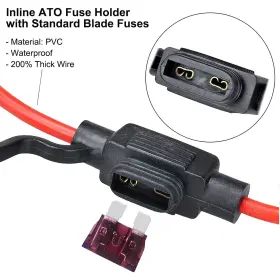 312716400069 MUHIZE Inline Fuse Holders Car Standard Blade #3