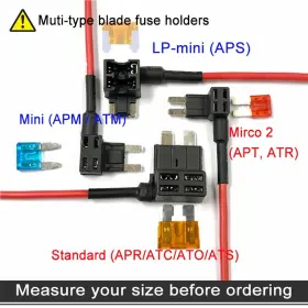 Standard MUHIZE Fuse Car Rv Camper Blade Tap #2