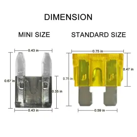 MUFUSE242P MUHIZE Fuses Car Blade Kit #2