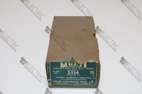 2514 MULTI UNION Double Pole Fuse Holder Ceramic Block