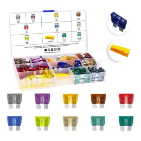 736649537569 MULWARK Auto Blade Fuses Set Atc Atm