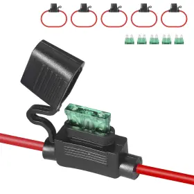 6XSKU21113-MY MUYI Pack Inline Fuse Holder Volt Tinned Copper