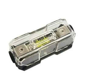 RD01-MANL NEWGLITTER Rd Line Mini Anl Fuse Holder Gauge Awg