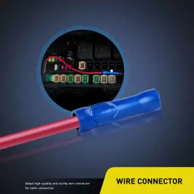 50038R NILIGHT Pack Car Circuit Fuse Tap Adapter Amp #3