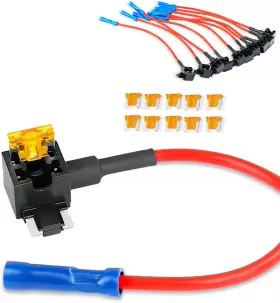 50038R NILIGHT Pack Car Circuit Fuse Tap Adapter Amp