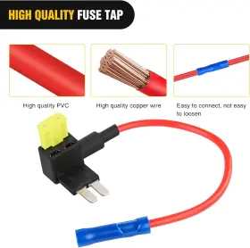 50058R NILIGHT Pack Micro Fuse Tap Car Circuit Atr Blade #3