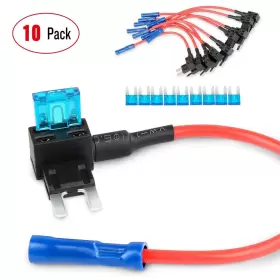 781621092161 NILIGHT Car Circuit Fuse Tap Adapter Mini Atm #2