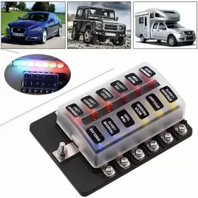 550714453406 NOMURA Led Circuit Ato Atc Blade Fuse Box Block