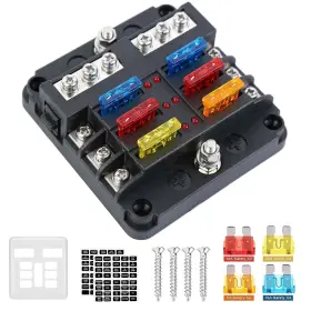 108Q5295FBA OEMASSIVE Fuse Block Marine Panel Box Led Cover