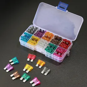 445052330355 ONESTOP-STORES Car Fuse Set Middle Blade Auto #3