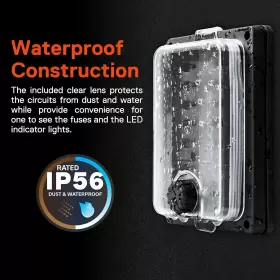 PSZACCEPS053H ONLINE-LED-STORE Mods Waterproof Fuse Box Atc #2