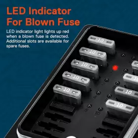 PSZACCEPS053H ONLINE-LED-STORE Mods Waterproof Fuse Box Atc #3