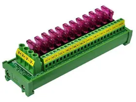 954525591410 OONO Power Fuse Distribution Strip Module Din