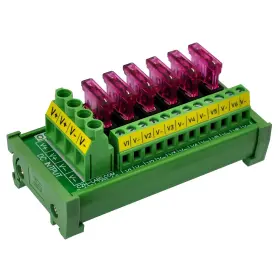 D-1386 OONO Power Fuse Distribution Strip Module Position Din