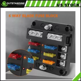 OU11809317167106PARTS OUTSTANDING-CARPARTS Fuse Box Block Led