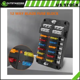 OU11809322167113PARTS OUTSTANDING-CARPARTS Fuse Block Holder