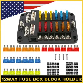FXD-KDM-25541 OXILAM-ADVANCED Auto Blade Fuse Holder Box Led