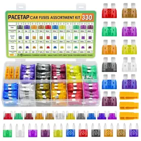 313104846895 PACETAP Car Fuses Standard Mini Kit