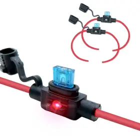C001-028-0002-2 PARTS PTT Waterproof Line Asp Led Fuse Holder