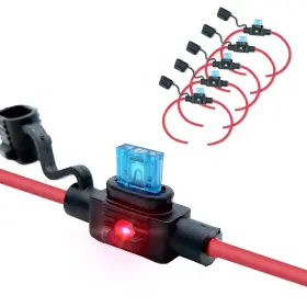 C001-028-0002-5 PARTS PTT Waterproof Line Asp Led Fuse Holder