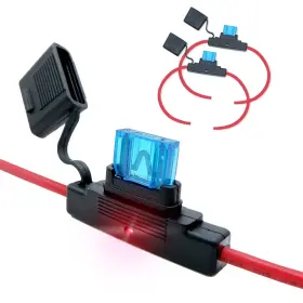 C001-028-0040-2 PARTS PTT Waterproof Inline Maxi Led Fuse Awg