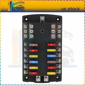 PT1671121AM BOX Auto Blade Fuse Block Holder Negative