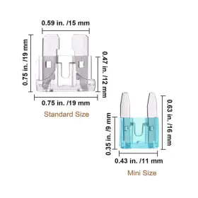 709226485584 POSRIS Car Fuses Blade Kit #2