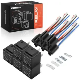APREL013 PREMIUMPARTSWHOSALE Spst Relay Wiring Harness Socket