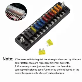 779207723639 PSEQT Blade Fuse Block Negative Bus Atc Ato #3