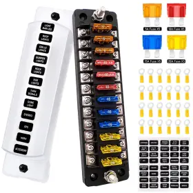 B086MYNB76 PSEQT Pse Blade Fuse Block Negative Bus Atc Ato