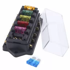 742354941966 QIORANGE Blade Fuse Board Box Holder Circuit #2