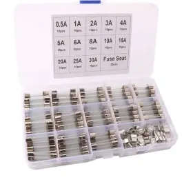763231006363 QITINDASEN Fularr Car Blow Glass Tube Fuse Kit