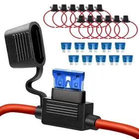 Bsxz QIZPCER Pack Awg Inline Fuse Holder Atc Ato Gauge