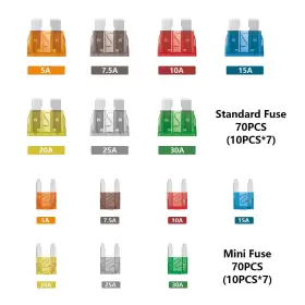 738631165880 QIZPCER Blade Auto Fuse Standard Mini Kit #3