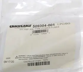 509304-001 QUICKCABLE Fuse Amp Power