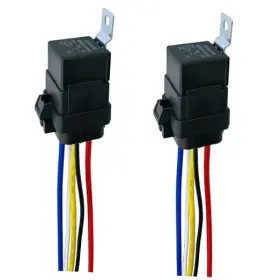 5-PIN QYKAVM Pack Waterproof Spdt Relay Amp Kit