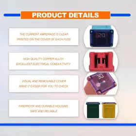 RBOKO-R21A RBOKO Mini Block Fuse Car Square Box Kit #3