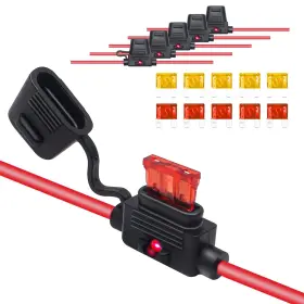 FHL16-5 RECOIL Pack Led Indicator Atc Ato Inline Fuse Holder