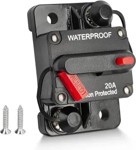 RW-BS20A-1629 MANUAL Wolf Circuit Breaker Holder Switch Boat