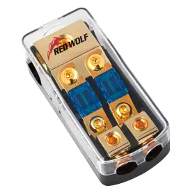 RWF-BS06-1545 RED WOLF Mini Anl Fuse Holder Gauge Distri