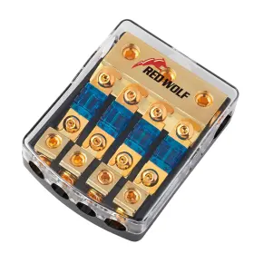 RWF-BS06-1546 RED WOLF Anl Fuse Holder Gauge Distribution Blo