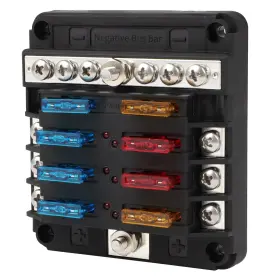 RE167TS0840101 REFAST-AUTOPARTS Blade Fuse Box Holder Led Car #2