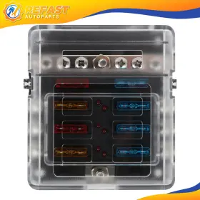 RE167TS0840101 REFAST-AUTOPARTS Blade Fuse Box Holder Led Car