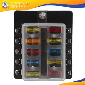 RE167TS1080101 REFAST-AUTOPARTS Blade Fuse Holder Box Block
