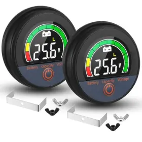 HAT0319 RELAXWEEX Set Battery Monitor Alarm Lcd Digital Golf