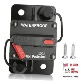 RCCB260109100A RICORICH Car Circuit Breaker Manual Switch Amp