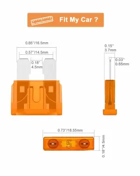 192687768455 RISEUVO Car Rv Standard Auto Ato Blade Fuse Kit #2